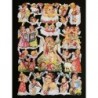 Lámina de cromos troquelados alemanes EF 7017 · Ángeles ·