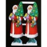 Lámina de cromos troquelados ingleses MLP 1277 · Papá Noel ·