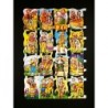 Lámina de cromos troquelados ingleses MLP 1431 · Indios y Vaqueros ·