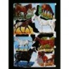 Lámina de cromos troquelados ingleses MLP 1511 · Caballos ·