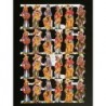 Lámina de cromos troquelados ingleses MLP 1542 · Niños con Mascotas ·