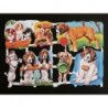 Lámina de cromos troquelados ingleses MLP 1544 · Perritos ·