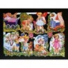 Lámina de cromos troquelados ingleses MLP 1629 · Niños ·