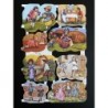 Lámina de cromos troquelados ingleses MLP 1639 · Cuentos Tradicionales 2 ·