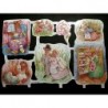 Lámina de cromos troquelados ingleses MLP 1745 · Familia Ratita 1 ·