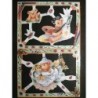 Lámina de cromos troquelados ingleses MLP 1919 · Ositos ·