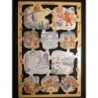 Lámina de cromos troquelados ingleses MLP 1936 · Ositos ·