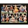 Lámina de cromos troquelados alemanes EF 7038 · Parejitas ·
