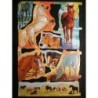 Lámina de cromos troquelados ingleses MLP 1976 · Caballos ·