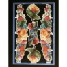 Lámina de cromos troquelados ingleses MLP 1982 · Flores ·