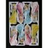 Lámina de cromos troquelados ingleses MLP 1984 · Angeles ·