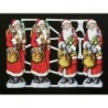 Lámina de cromos troquelados alemanes EF 7040 · Papa Noel ·