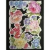 Lámina de cromos troquelados ingleses MLP 1989 · Flores ·