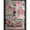 Lámina de cromos troquelados ingleses MLP 2042 · Hadas de las Flores ·