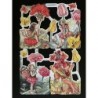 Lámina de cromos troquelados ingleses MLP 2096 · Hadas de las Flores ·