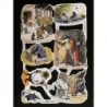 Lámina de cromos troquelados ingleses MLP 2103 · Ilustraciones de Animales ·
