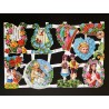 Lámina de cromos troquelados ingleses MLP 1570 · Niños y Flores ·