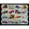 Lámina GIGANTE de cromos troquelados ingleses MLP 1471 · Coches Antíguos ·