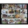 Lámina GIGANTE de cromos troquelados ingleses MLP 1623 · Construcciones ·