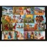 Lámina GIGANTE de cromos troquelados ingleses MLP 1690 · Escenas de la Biblia II ·