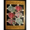 Lámina de cromos troquelados ingleses MLP A 17 · Flores ·