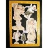 Lámina de cromos troquelados ingleses MLP A 54 · Angeles ·