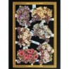 Lámina de cromos troquelados ingleses MLP A 78 · Carretas con Flores ·