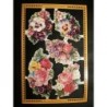 Lámina de cromos troquelados ingleses MLP A 90 · Flores ·