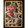Lámina de cromos troquelados ingleses MLP A 97 · Frutas ·
