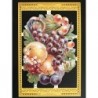 Lámina de cromos troquelados ingleses MLP A 104 · Frutas ·