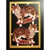 Lámina de cromos troquelados ingleses MLP A 126 · Gatos ·