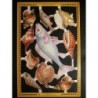Lámina de cromos troquelados ingleses MLP A 129 · Fauna Marina ·