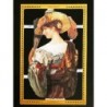 Lámina de cromos troquelados ingleses MLP A 138 · Dama Victoriana ·