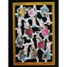 Lámina de cromos troquelados ingleses MLP A 142 · Manos y Flores ·