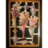 Lámina de cromos troquelados ingleses MLP A 154 · Jarrones con Flores ·