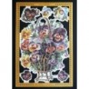 Lámina de cromos troquelados ingleses MLP A 174 · Flores de Pensamientos ·
