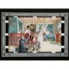 Lámina de cromos troquelados ingleses MLP Serie B 5001 · Reproducciones Museo Nacional de Estocolmo ·