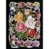 Lámina de cromos troquelados alemanes EF 7073 · Flores ·