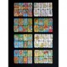 Colección de 8 preciosas láminas de cromos troquelados españoles considerados una rareza · Lisel