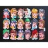 Lámina de cromos troquelados españoles · EVA nº 114 · con Brillo SIN Relieve.