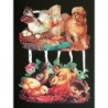 Lámina de cromos troquelados alemanes EF 7090 · Escenas de Granja ·