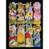 Lámina de cromos troquelados alemanes EF 7114 · Cuentos Tradicionales I ·