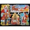 Lámina de cromos troquelados alemanes EF 7123 · Navidad ·