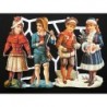 Lámina de cromos troquelados alemanes EF 7137 · Parejas ·