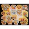 Lámina de cromos troquelados españoles - SIMA nº 7 - con Brillo y Relieve.