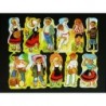 Lámina de cromos troquelados españoles - SIMA nº 13 - con Brillo y Relieve.