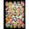 Lámina de cromos troquelados españoles - FHER * FB * n. 10 – Nombres y Flores -