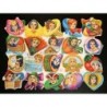 Lámina de cromos troquelados españoles - FHER * FB * n. 29 - Caras y Objetos -