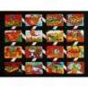 ámina de cromos troquelados españoles - ZULIA n.7 - Cestas con Flores y Frutas -