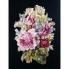 Cromo troquelado gigante y gran grosor alemán de 16 cm. EF BK 5040 · Flores ·